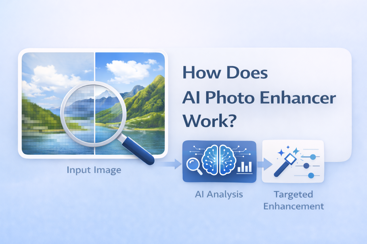 How Does AI Photo Enhancer Work